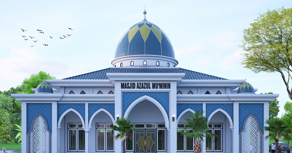 25+ Desain Masjid Ukuran 20x20