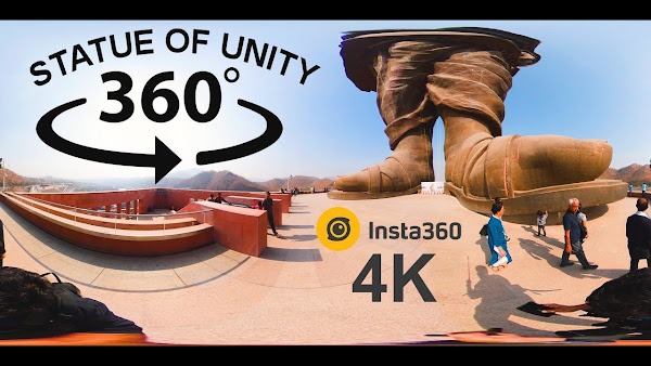 Statue of unity 360 degree view wonderful experience