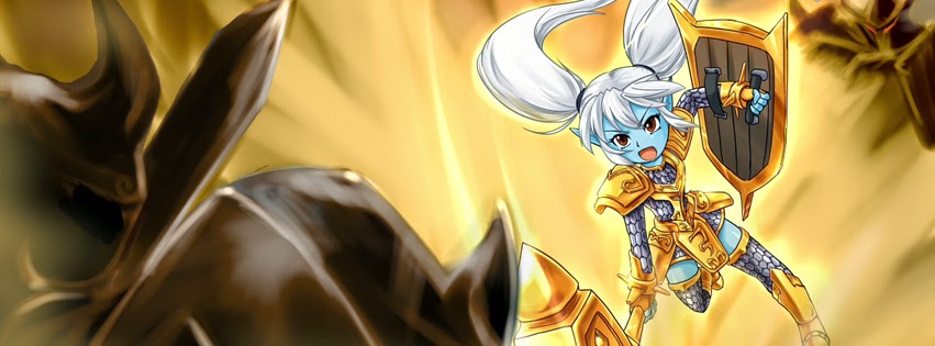 Poppy League of Legends Facebook Cover PHotos