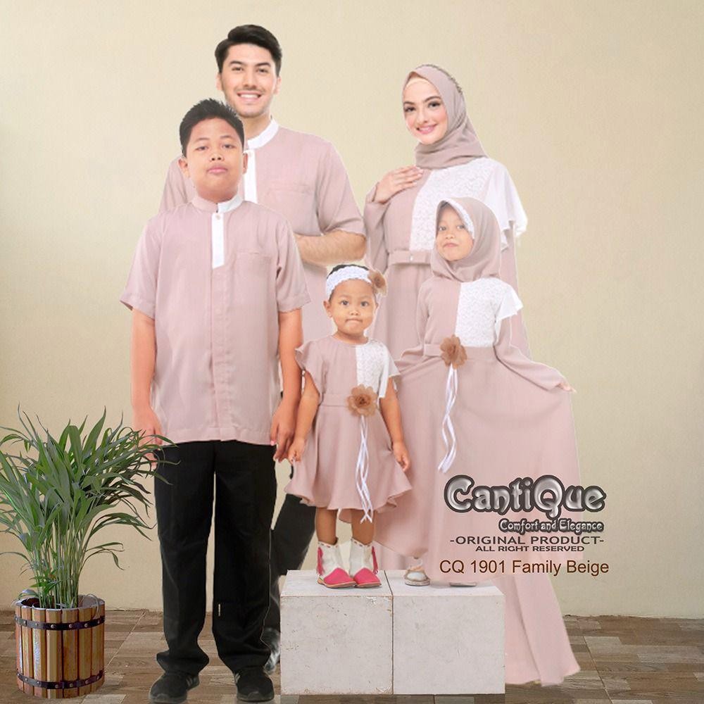 Gamis Keluarga Cantique Baju Muslim Terbaru 2019 