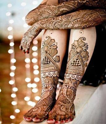 arabic mehandi designs for legs