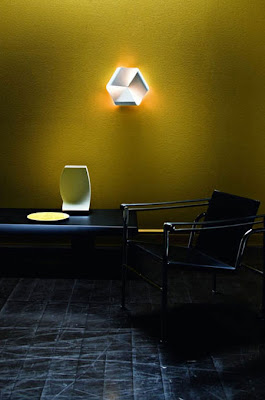 Nemo Endless Wall Light - white metal wall lamp, application