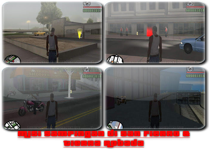 Lokasi Misi Sampingan San Fierro & Tierra Robada di GTA San Andreas & Download Petanya