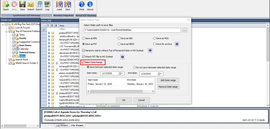 MailConverterTools OST to PST Converter