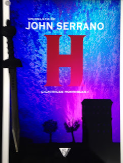 Portada del libro H, de John Serrano