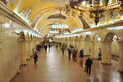 Komsomólskaya - Metro de Moscú