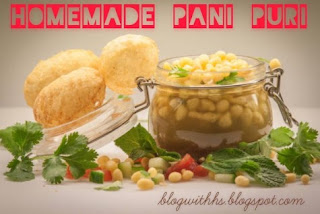 Street like homemade pani puri recipe