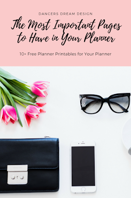 The Most Important Pages to Have in Your Planner and 10+ Free Planner Pages