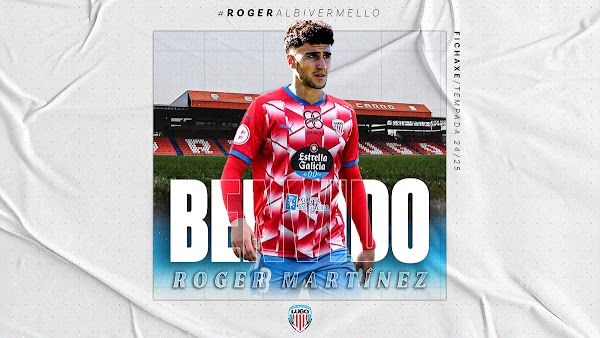 Oficial: CD Lugo, firma cedido Roger Martínez