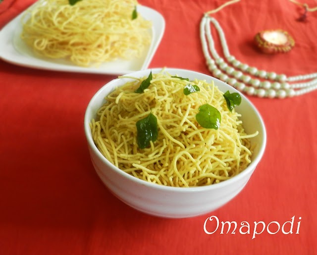 Omapodi or Plain sev Recipe