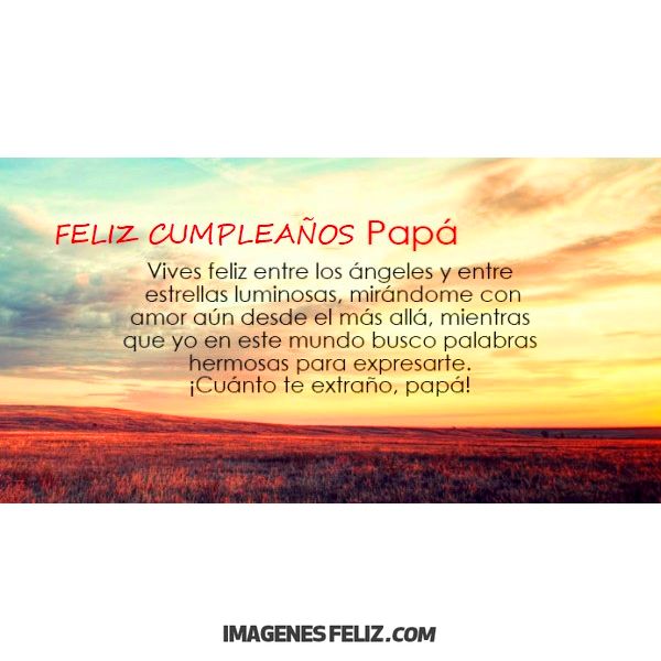 Feliz Cumpleaños Papá 💥【 IMÁGENES Feliz Cumpleaños