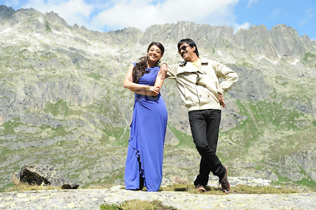 Kajal And Raviteja images from movie Sarocharu