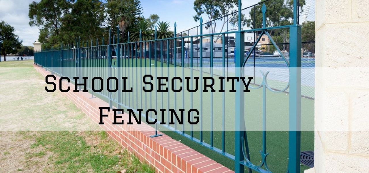 school security fence