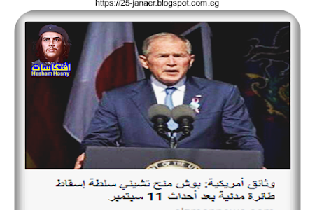 وثائق أمريكية: بوش منح تشيني سلطة إسقاط طائرة مدنية بعد أحداث 11 سبتمبر