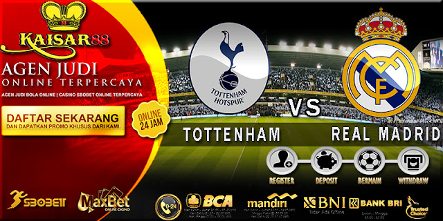 PREDIKSI TOTTENHAM HOTSPUR VS REAL MADRID 02 NOVEMBER 2017