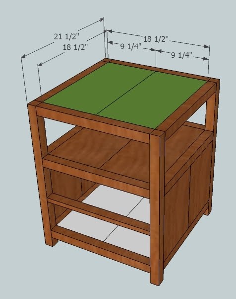 More Like Home: Plans for an End Table Knock-Off