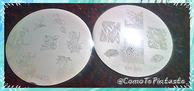 sun kissed placas algas y sirena