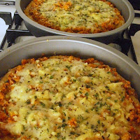 Whole Wheat Bolognese Pizza