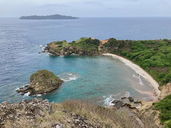 小富士から見た南崎海岸