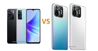 OPPO A57s vs POCO M5s