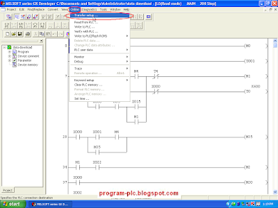 Online Tranfer setup