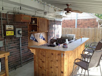 Graceful Incredible Outdoor Bar Kitchens Wall Mounted Wood