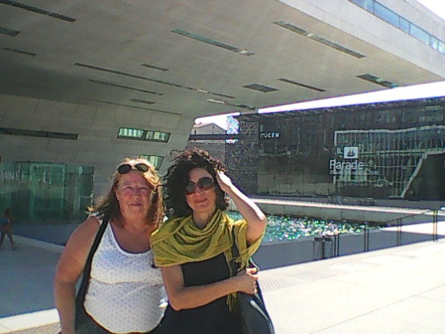 MYRIELLE  WOOLF WITH MARILENA   NARDI