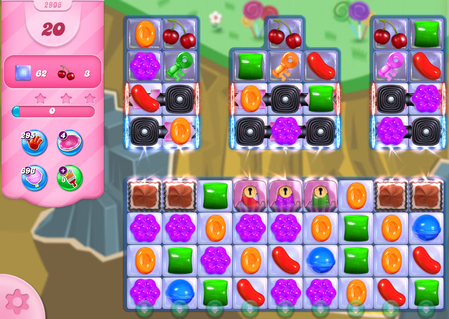 Candy Crush Saga level 2908