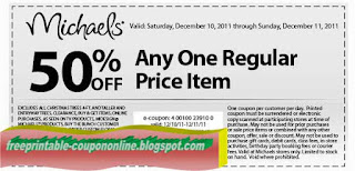 Free Printable Michaels Coupons