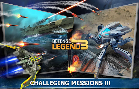 تحميل لعبة Defense Legend 3: Future War مهكرة للأندرويد