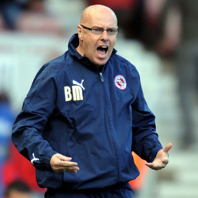 Reading manager Brian McDermott