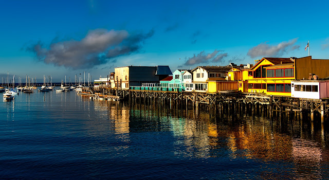 Fisherman´s Wharf em Monterey, Califórnia