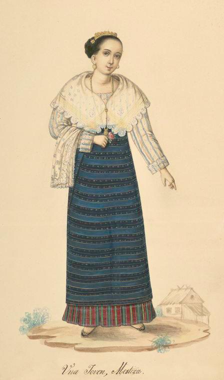 female Philippines costume