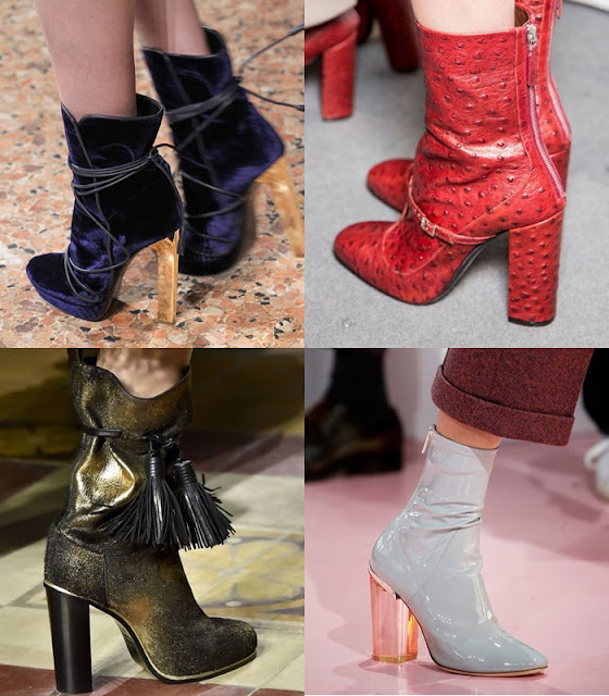 Botas/botim de cano médio (acima do tornozelo)  tendencia inverno 2015