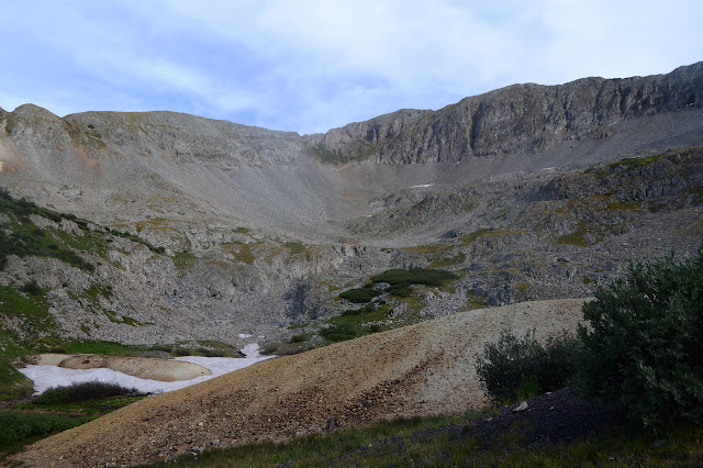 cliffs along the circle above