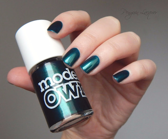 models own peacock green mit flasche zwei