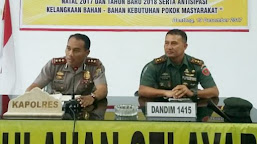 Kapolres Pimpin Rakor Kesiapan Hadapi Natal Dan Tahun Baru Di Selayar