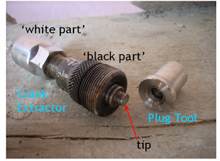 Crank Extractor and Special Plug Tool