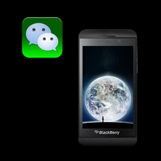 WeChat on BlackBerry Z10