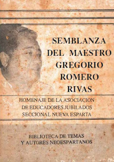 Pedro Marcano Rivera - Semblanza del Maestro Gregorio Romero