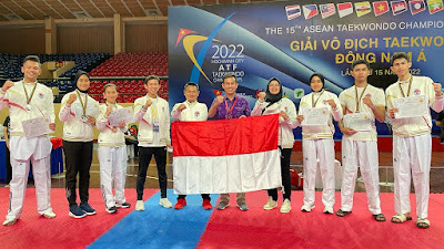 Enam Atlet Nasional Tae Kwon Do Sabet Medali di Kota Paman Ho