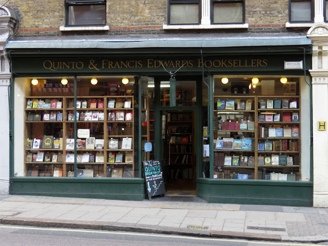 Quinto & Francis Edwards Booksellers, Charing Cross Road, London