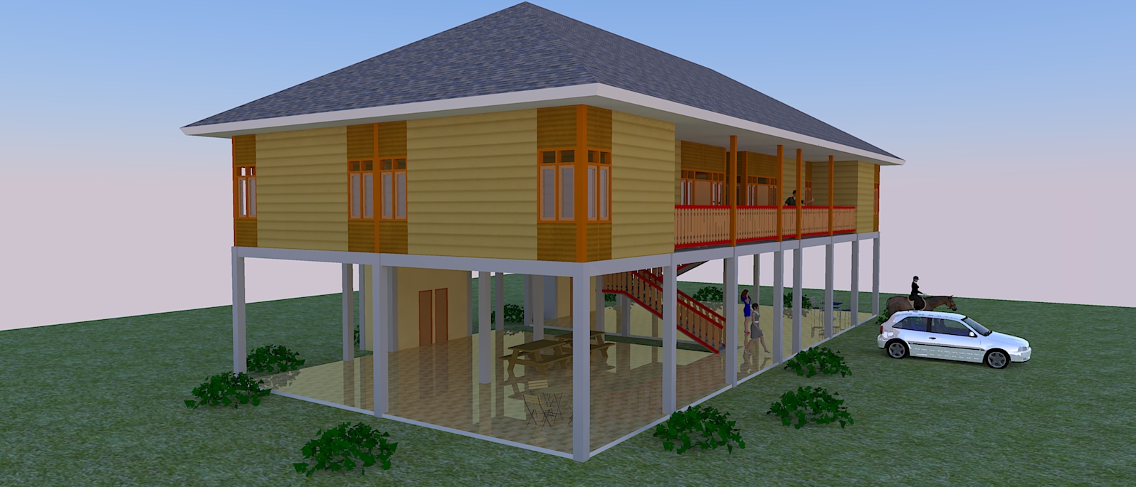 31 Ide Terbaru Desain Rumah Kayu Thailand