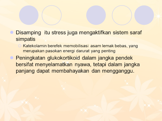 Efek terhadap stress dan inflamasi