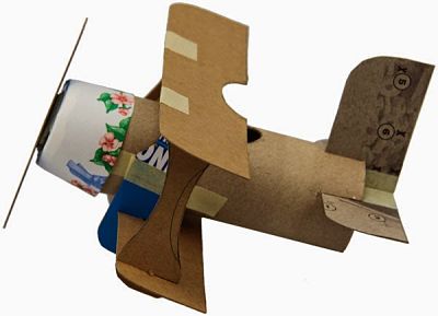 Cara Membuat Pesawat  Mainan Dari  Kertas Kardus  Bekas 