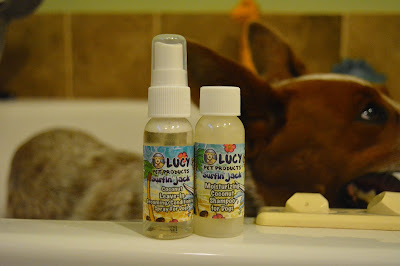 Mild dog grooming products made with coconut oil and coconut water