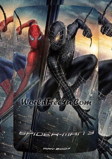 Poster Of Spiderman 3 (2007) In Hindi English Dual Audio 300MB Compressed Small Size Pc Movie Free Download Only At worldfree4u.com