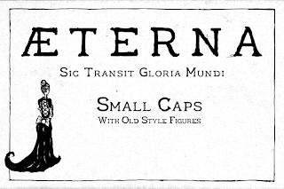 Aeterna Small Caps Old Style Figures - $13 Value