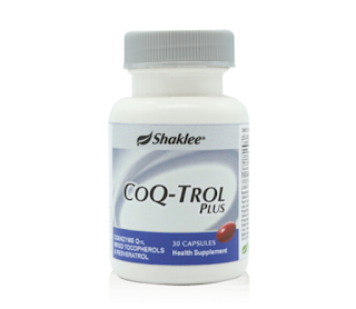 CoQ-Trol Plus Shaklee yang lebih bergaya 