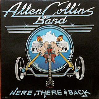 Allen Collins Band "Here, There & Back" 1983  US Southern Rock  (100 + 1 Best Southern Rock Albums by louiskiss)  (Lynyrd Skynyrd, Rossington Collins Band,Alias members)